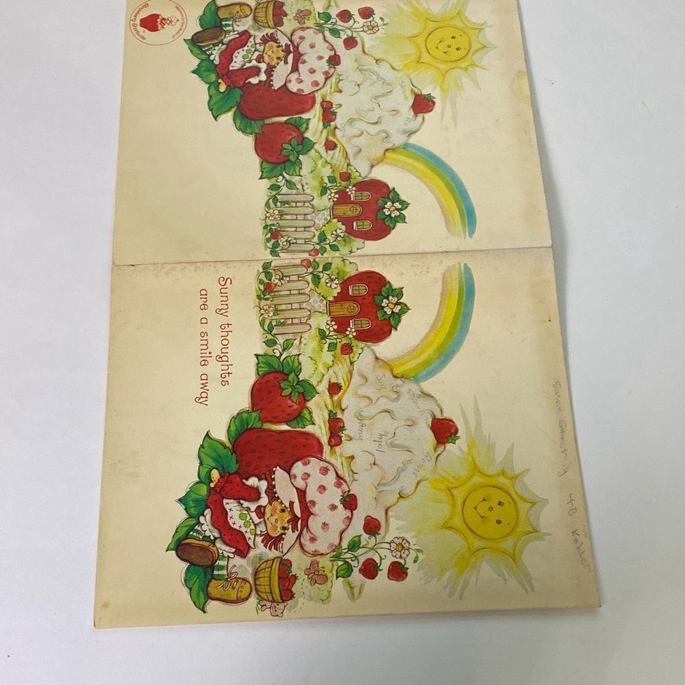 Lot of 6 Strawberry Shortcake pocket folders 1980 St Regis - Picture 3 of 16